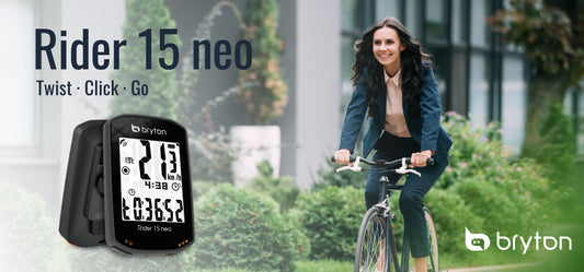 Rider 15 neo｜一轉就GO－GPS自行車碼錶