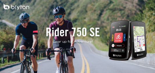 Rider 750 SE｜啟動你的驚奇之旅－GPS自行車彩色觸控式碼錶