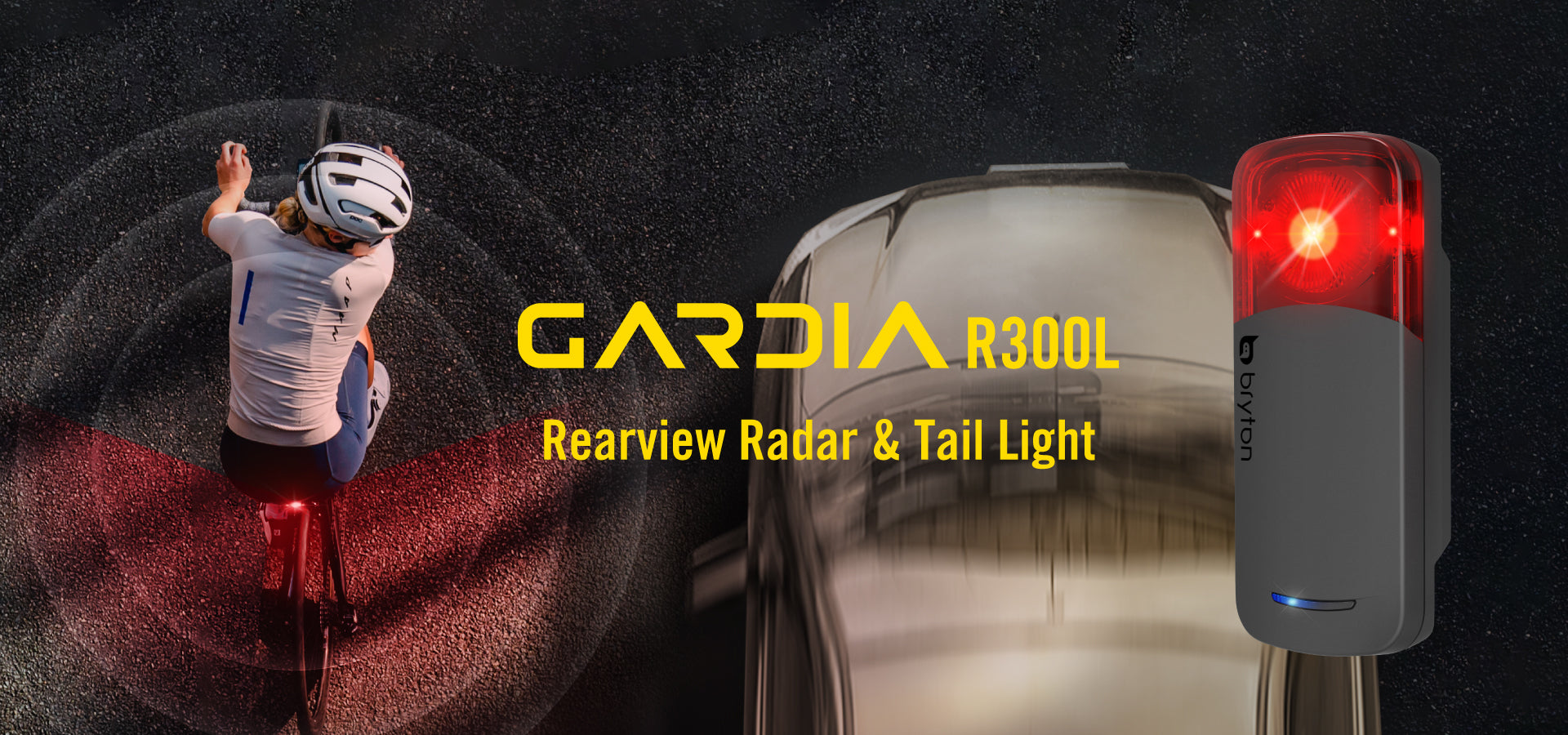 Bryton Taiwan｜Gardia R300L｜Rearview Radar & Tail Light